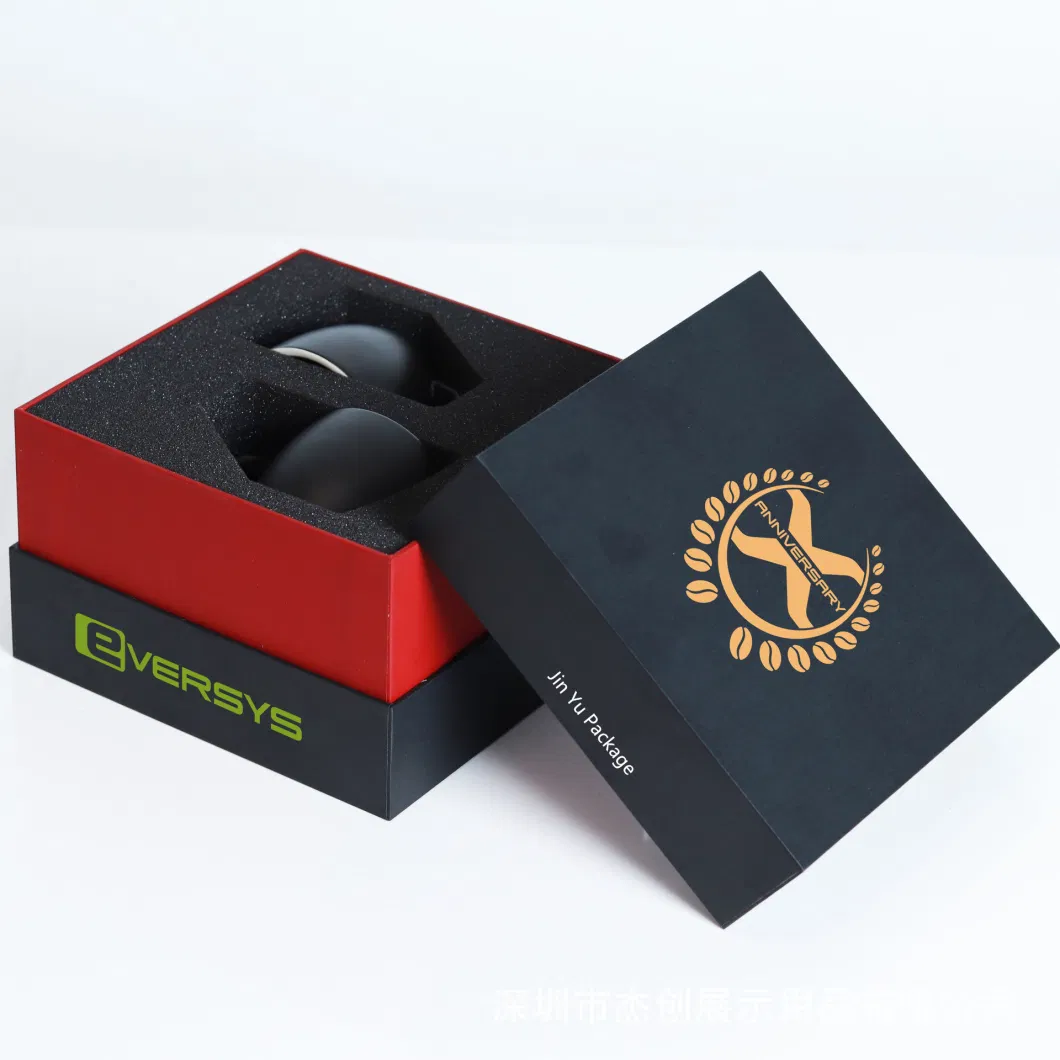 Custom Lid Bottom Style Paper Candle Earphone Gift Packaging Box