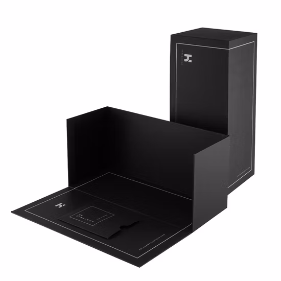 Wholesale Custom Luxury Black Shipping Carton Transport Color Gift Paper Packaging Box for Delivery