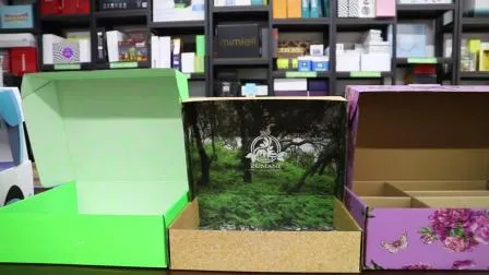 Custom Printed Color Corrugated Cardboard Paper Clothes Shoe Wine Cosmetic Mailing Mailer Delivery Shipping Product Folding Gift Packing Packaging Carton Box