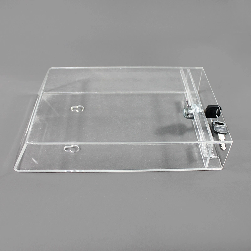 Acrylic Suggestion Collection Mail Box with Lock