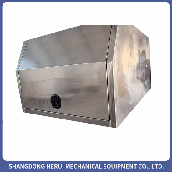 30 インチ トラック トレーラー トランスポート ボックス アルミニウム 収納ケース ツールボックス キー付き シルバー