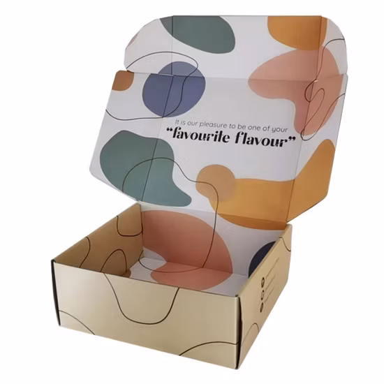 カスタムサイズのロゴ印刷ハード出荷ボックス石鹸口紅包装空白の出荷メーラーボックス段ボール箱