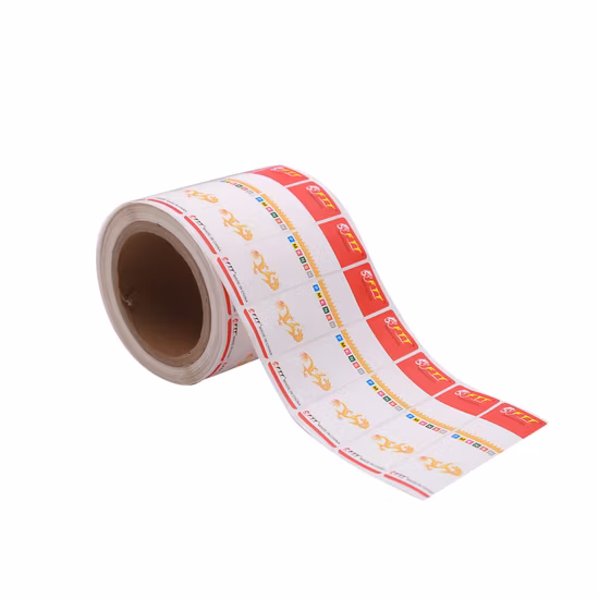 カスタム ビニール防水ホログラム ホログラフィック転写接着剤ボイド バーコード反