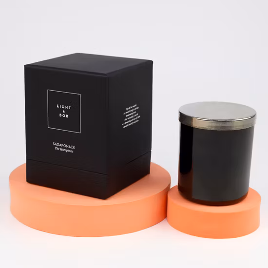 キャンドル瓶用のカスタム紙ギフト包装高級ボール紙キャンドルボックス